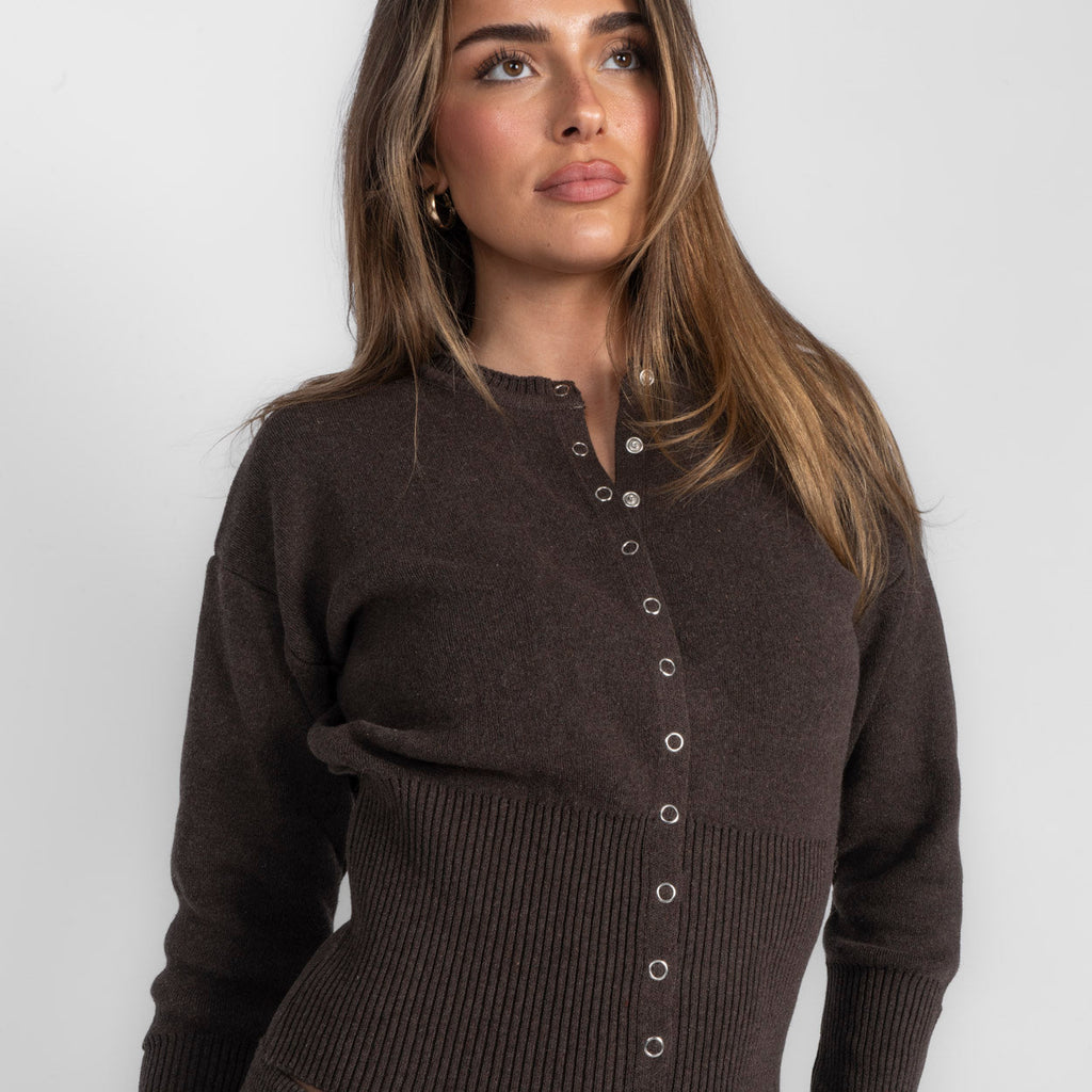 Everyday Button Cardigan