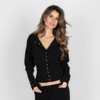 Everyday Button Cardigan