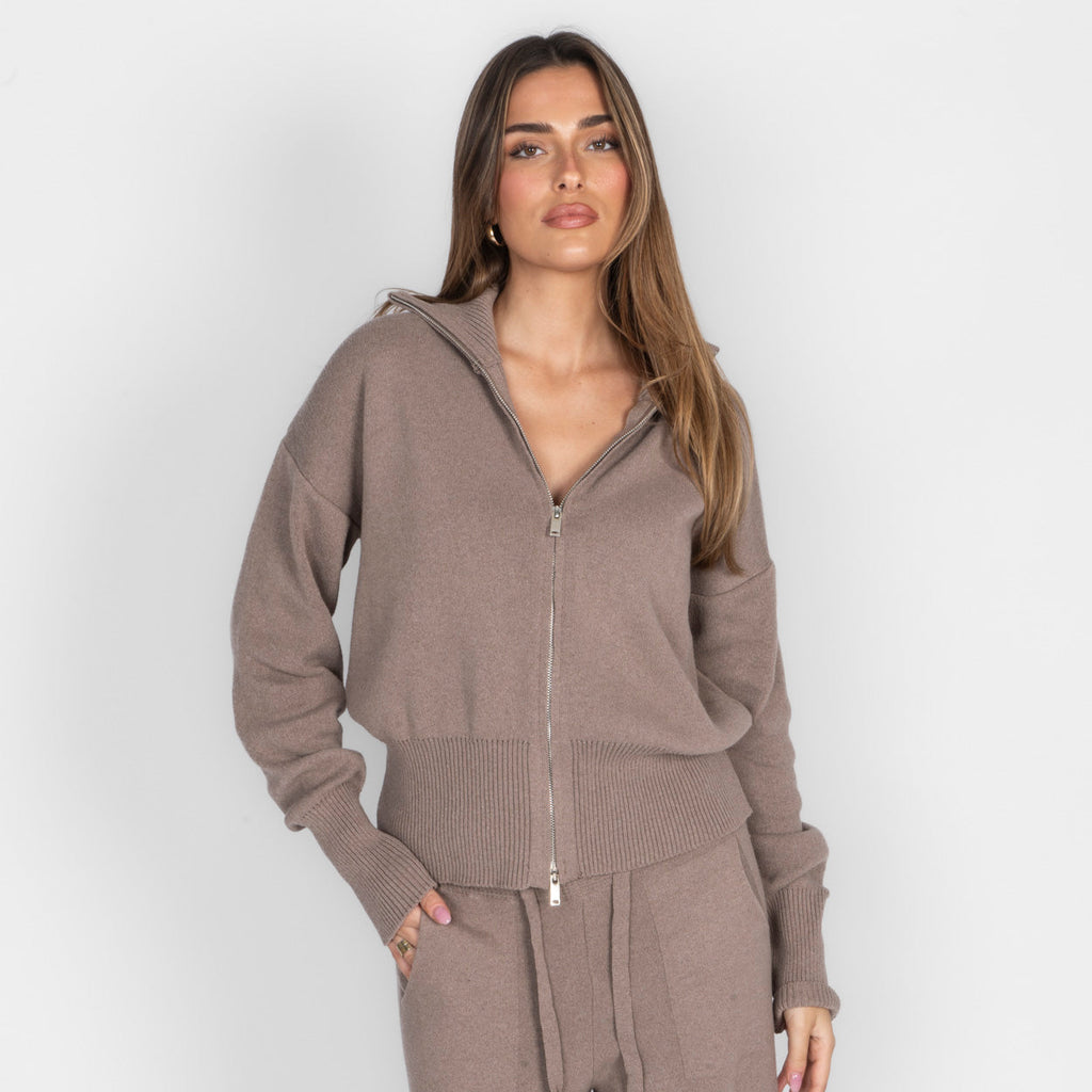 Everyday Lounge Zip Cardigan