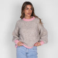 Soft Glow Stripe Pullover