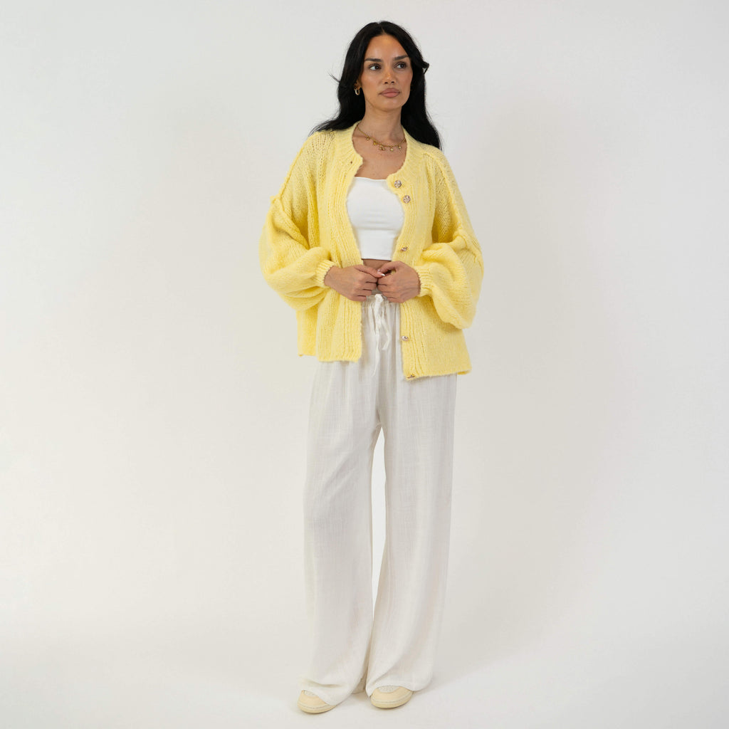Oversized Cardigan Short "CozyGlam"