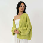 Oversized Cardigan Short "CozyGlam"