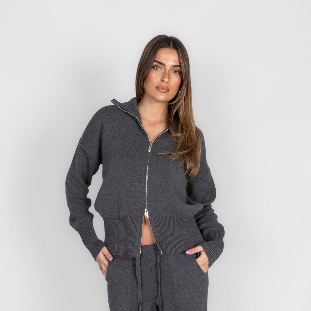 Everyday Lounge Zip Cardigan