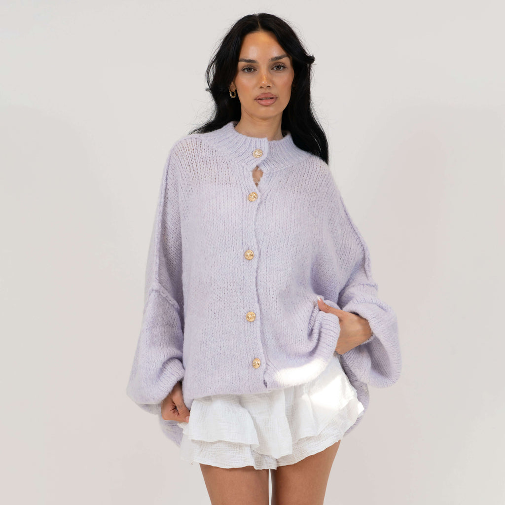 Oversized Cardigan "CozyGlam"