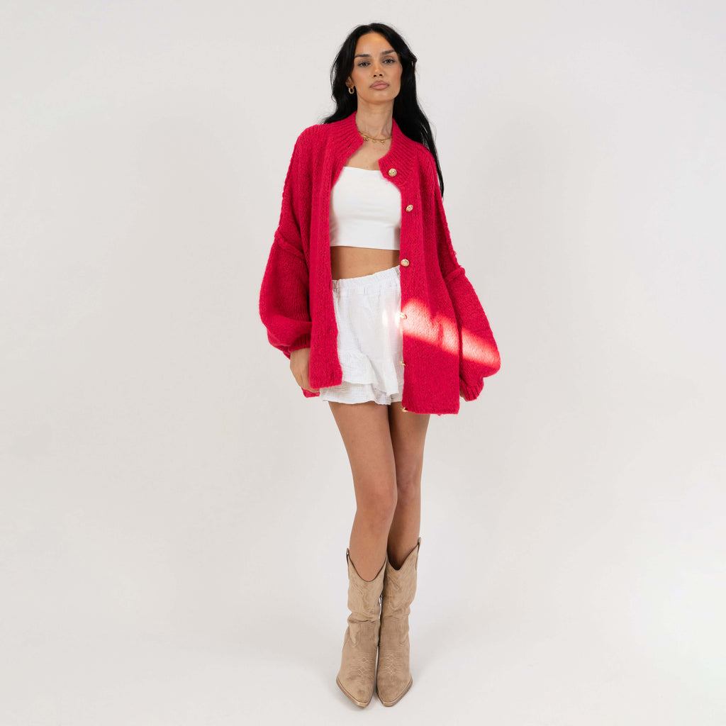 Oversized Cardigan "CozyGlam"