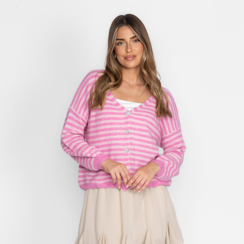 Stripe Cardigan