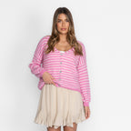 Stripe Cardigan