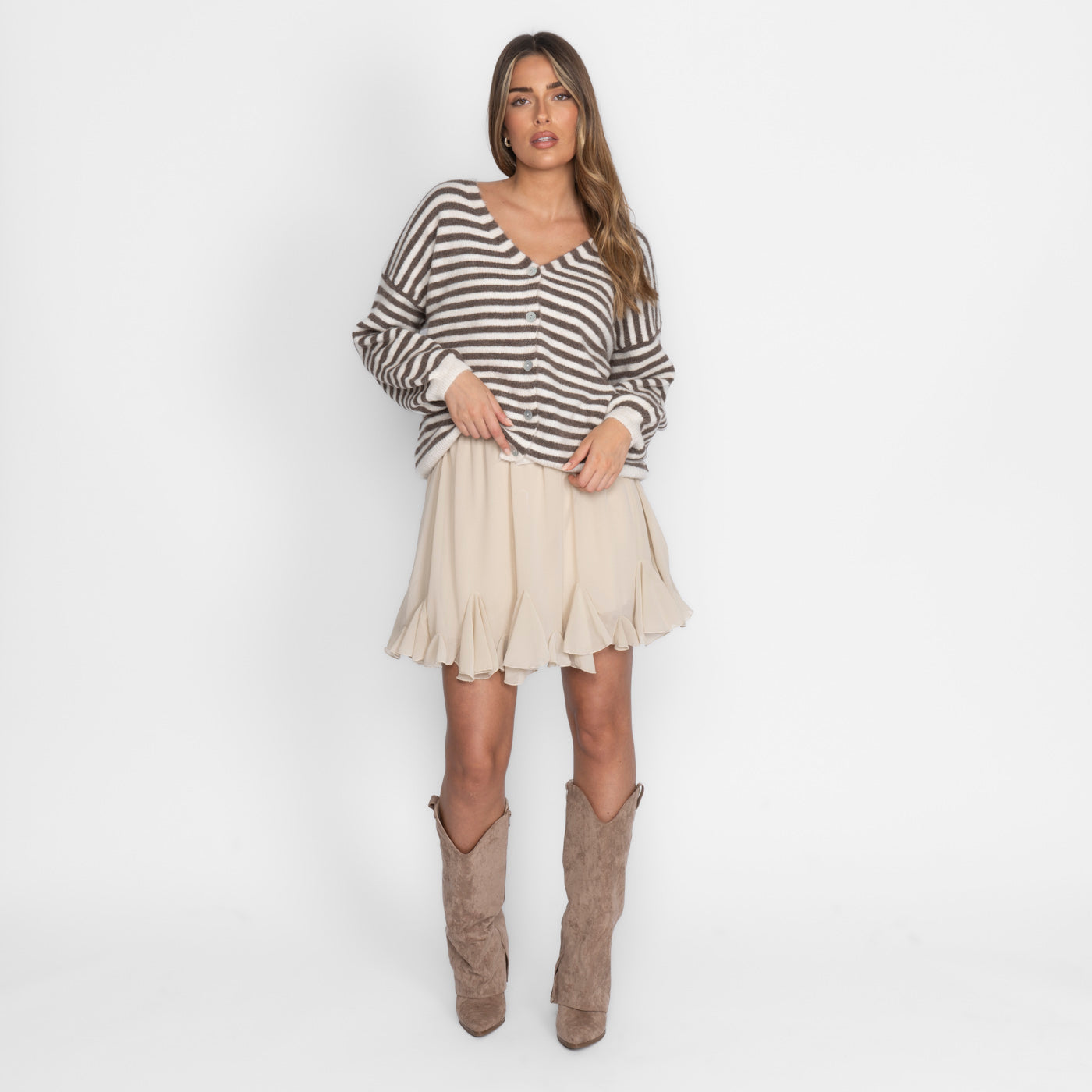 Stripe Cardigan
