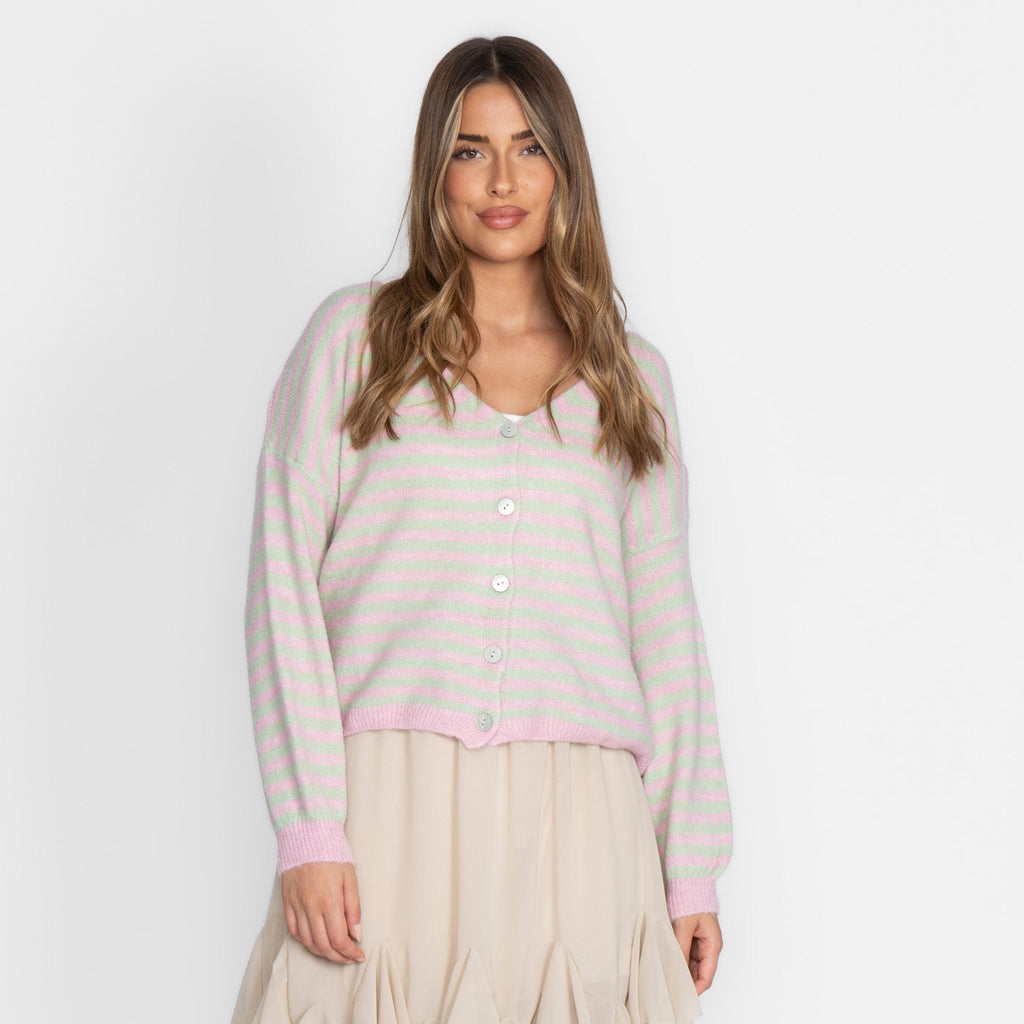 Stripe Cardigan