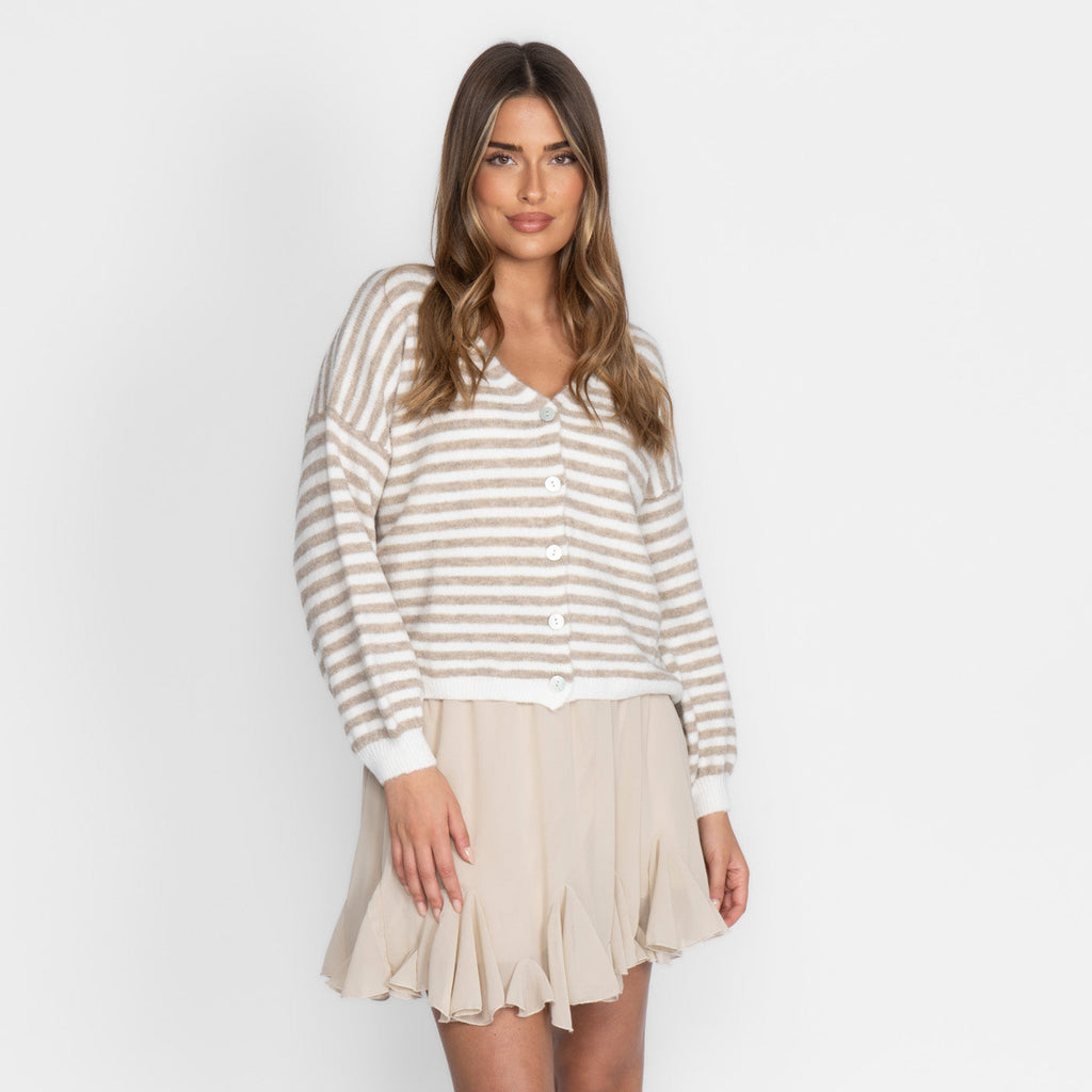 Stripe Cardigan