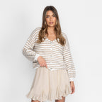Stripe Cardigan