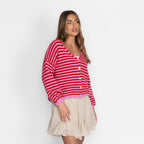 Stripe Cardigan