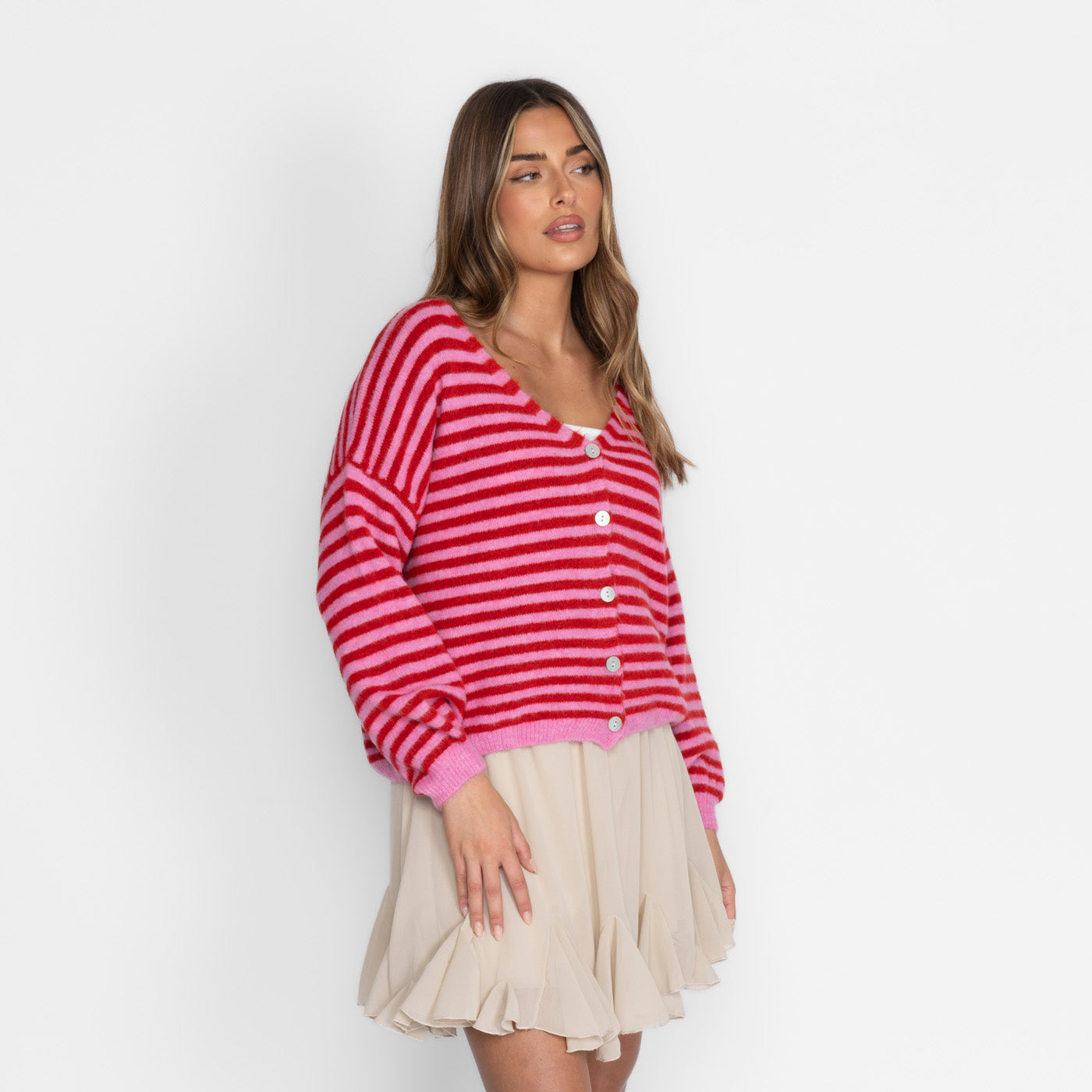 Stripe Cardigan
