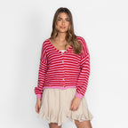 Stripe Cardigan