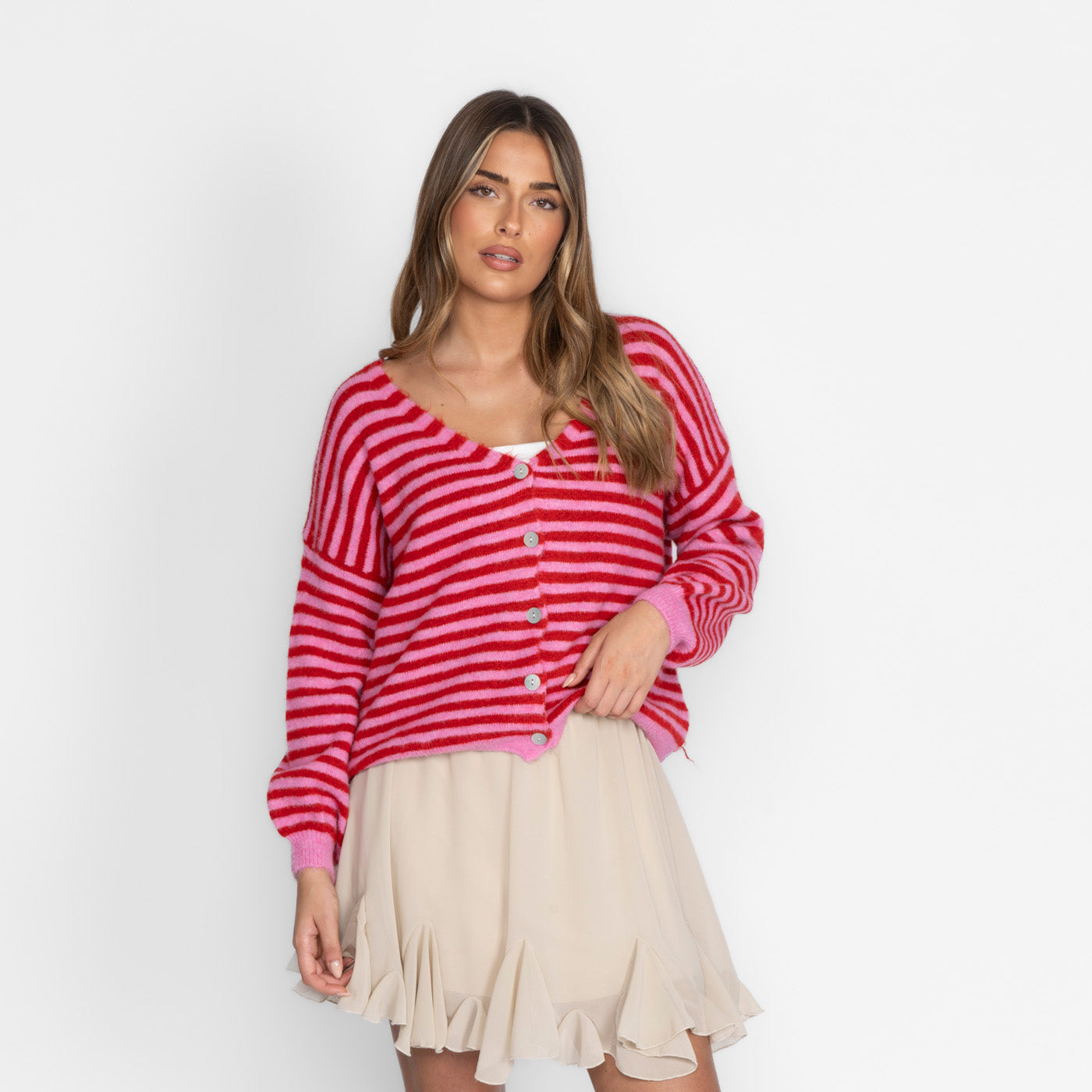 Stripe Cardigan