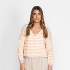 Stripe Cardigan