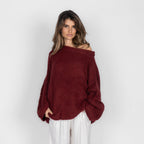 Ultra-Soft Off-Shoulder Knit