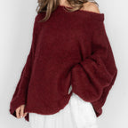 Ultra-Soft Off-Shoulder Knit