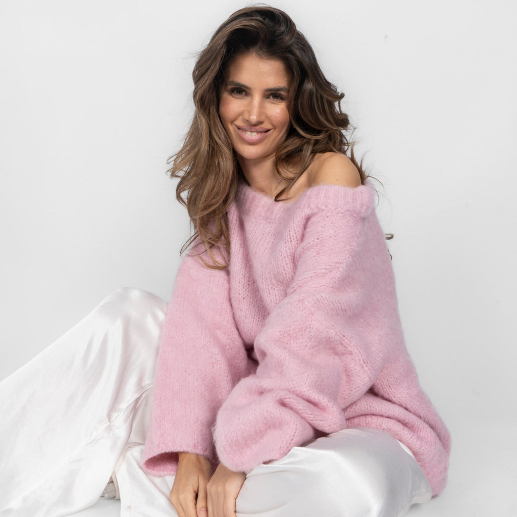 Ultra-Soft Off-Shoulder Knit