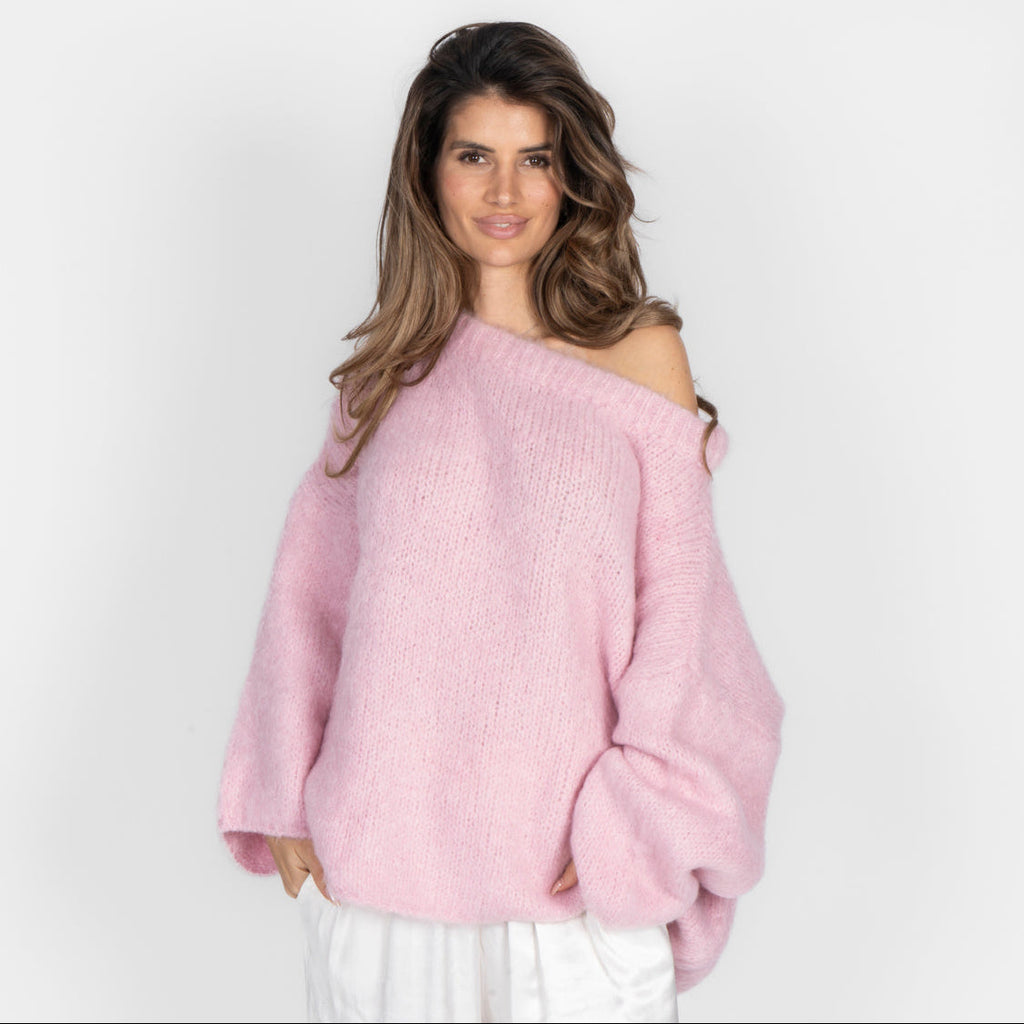 Ultra-Soft Off-Shoulder Knit