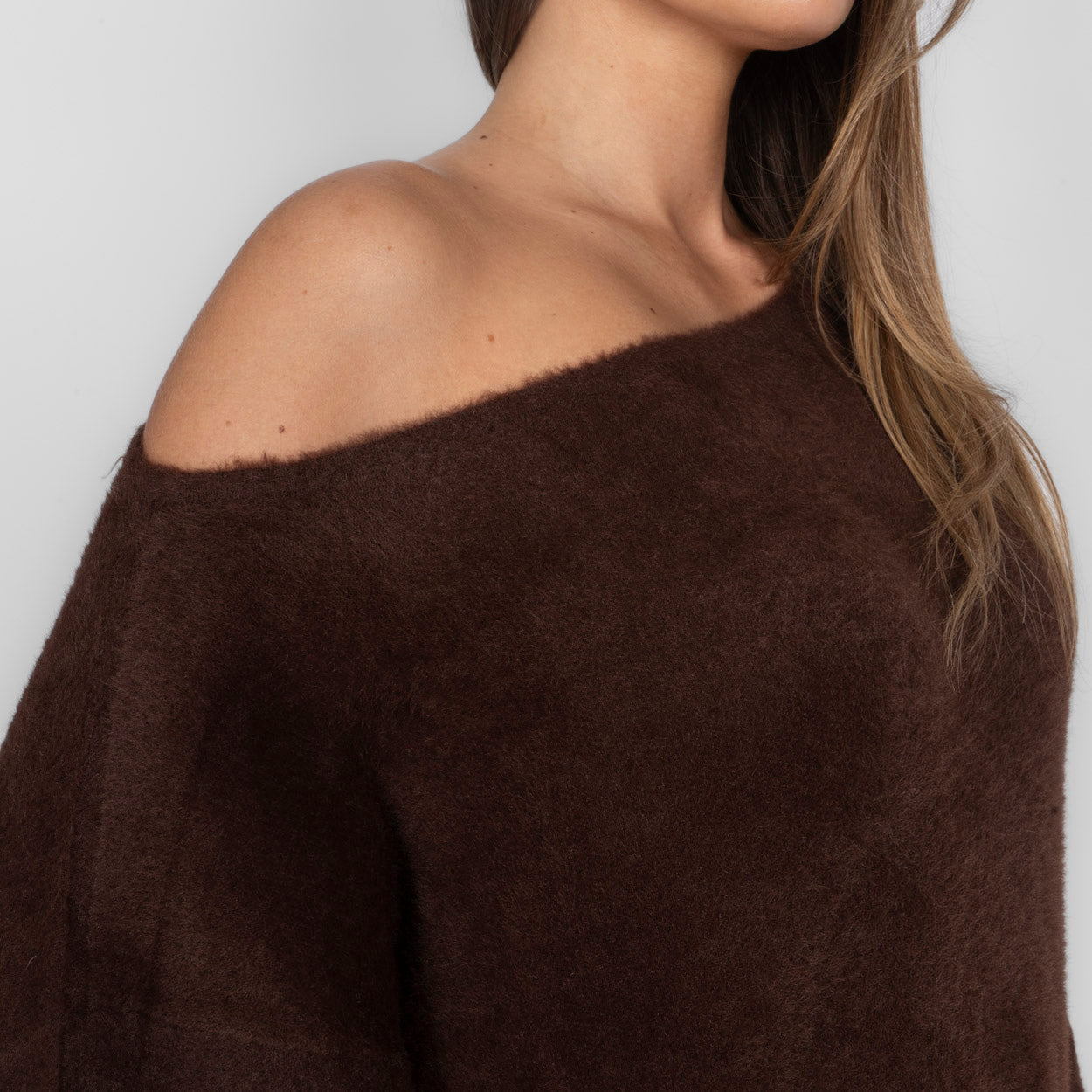 Ultra-Soft Everyday Off Shoulder Pullover