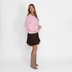 Casual Off-Shoulder Pullover