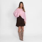 Casual Off-Shoulder Pullover