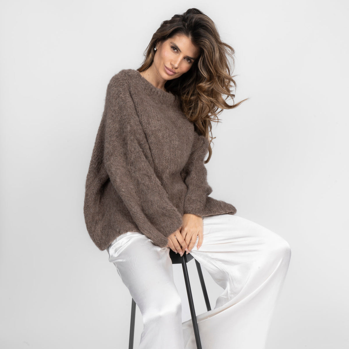 Ultra-Soft Off-Shoulder Knit
