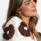 Handmade Flower Cardigan
