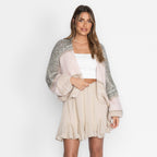 Nude Stripes Cardigan