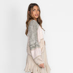 Nude Stripes Cardigan