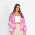 Bold Stripes Oversized Cardigan