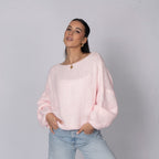Casual Off-Shoulder Pullover