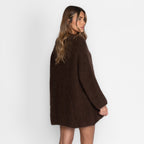 Ultra-Soft Off-Shoulder Pulloverkleid