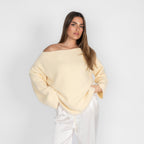 Ultra-Soft Everyday Off Shoulder Pullover