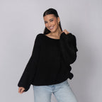 Casual Off-Shoulder Pullover