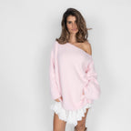 Ultra-Soft Everyday Off Shoulder Pullover