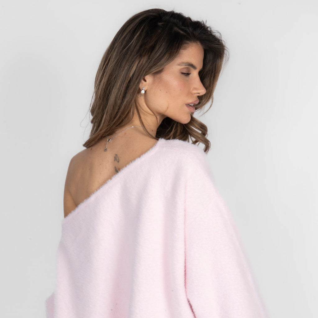 Ultra-Soft Everyday Off Shoulder Pullover