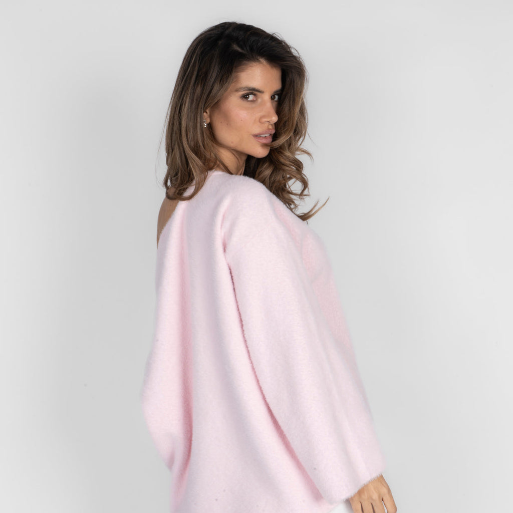 Ultra-Soft Everyday Off Shoulder Pullover