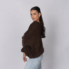 Casual Off-Shoulder Pullover