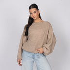Casual Off-Shoulder Pullover