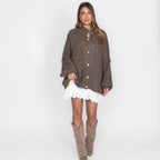 Limited Bundle Oversized Cardigan "CozyGlam" & Rock "Summer"