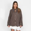 Oversized Cardigan "CozyGlam"