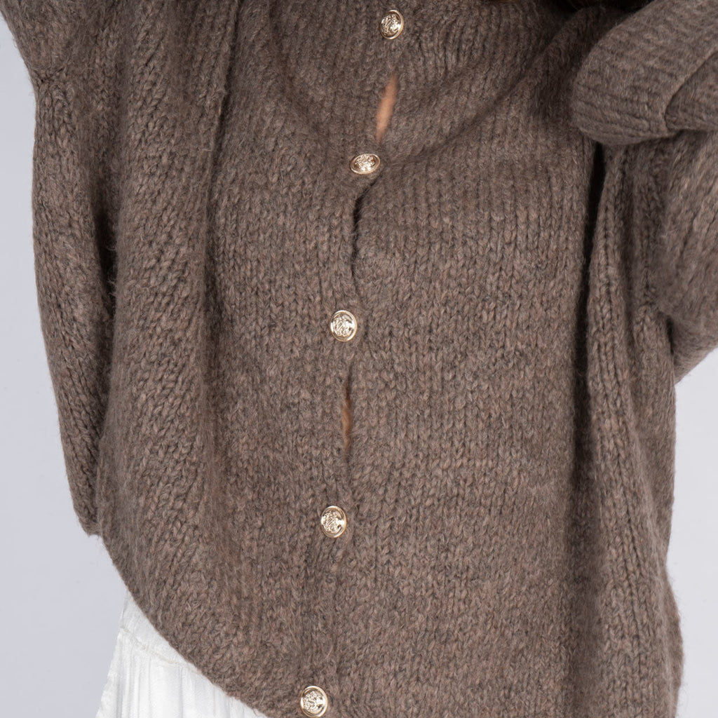 Oversize Soft Sleeve Cardigan