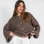 Oversize Soft Sleeve Cardigan