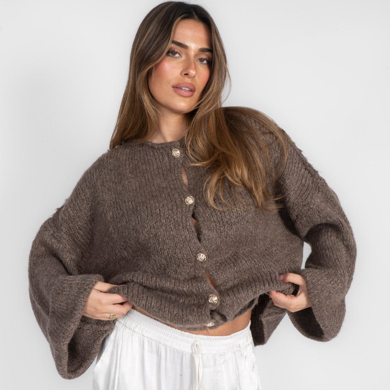 Oversize Soft Sleeve Cardigan
