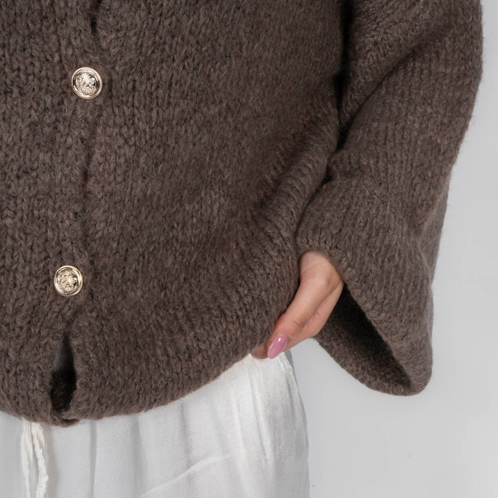 Oversize Soft Sleeve Cardigan