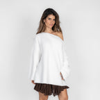 Ultra-Soft Everyday Off Shoulder Pullover