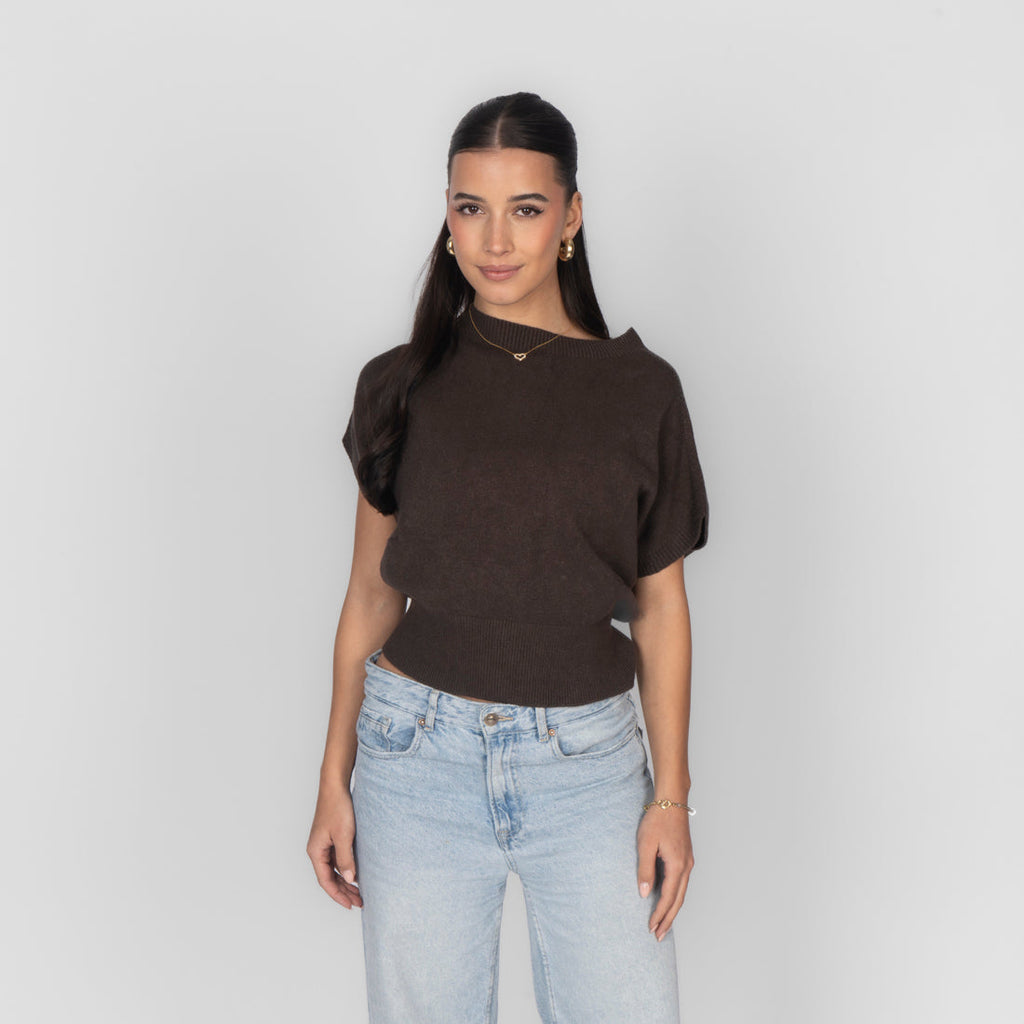 Ärmelloses Knit-Top