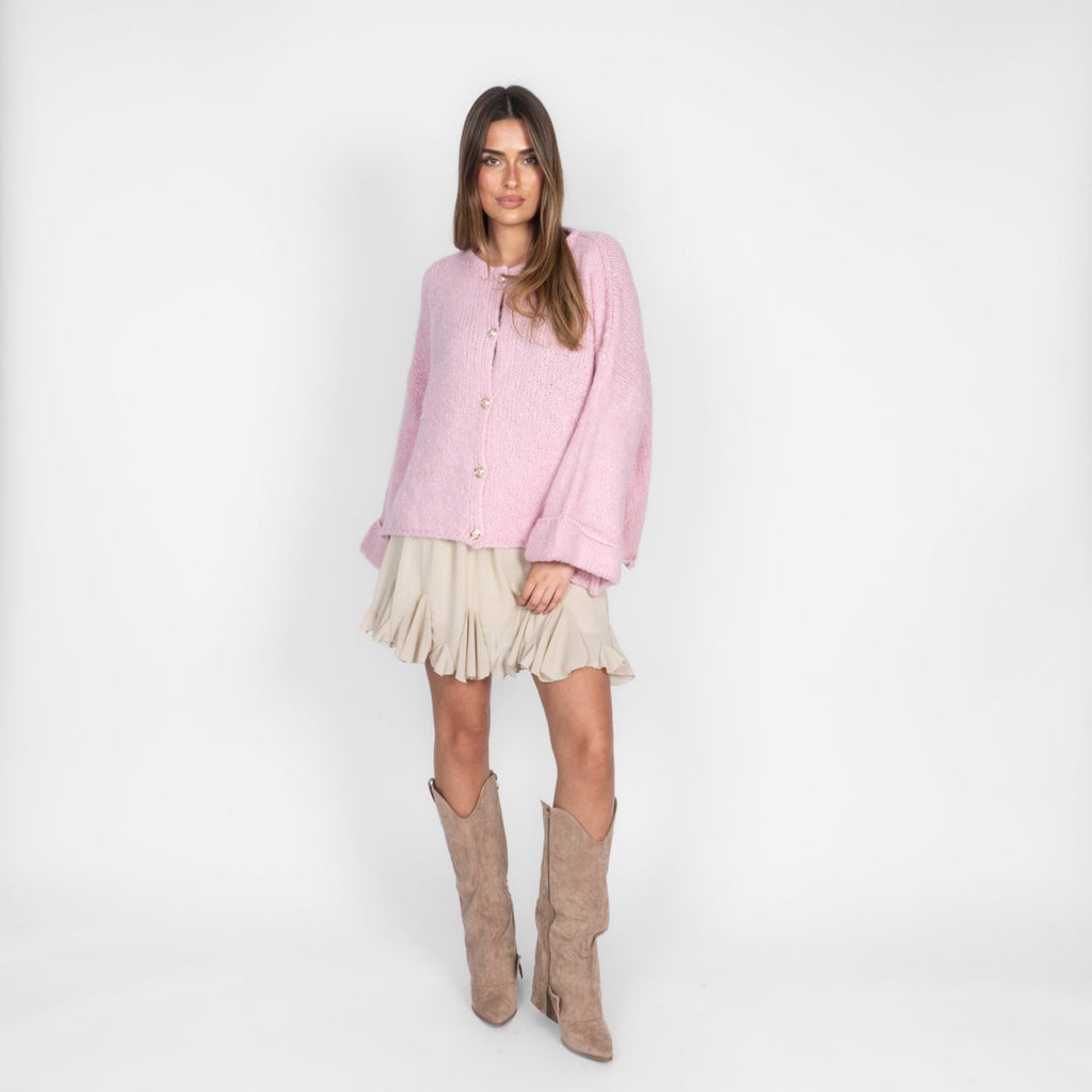 Oversize Soft Sleeve Cardigan